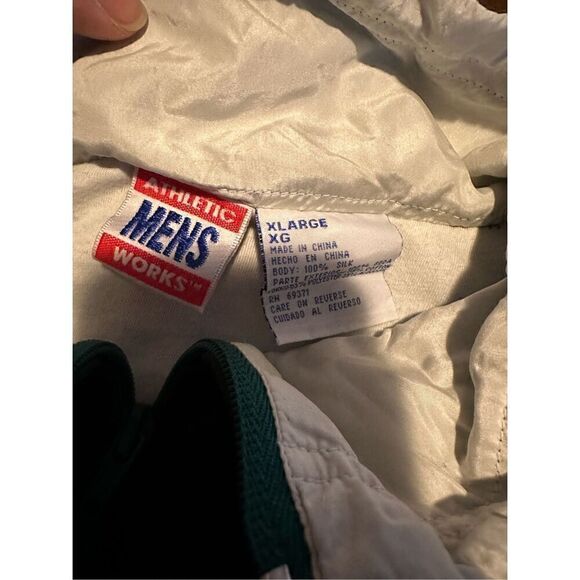 Vintage 90s Mens 100% Silk Color-block Windbreaker Bomber Full Zip Jacket Sz XL - Picture 5 of 8